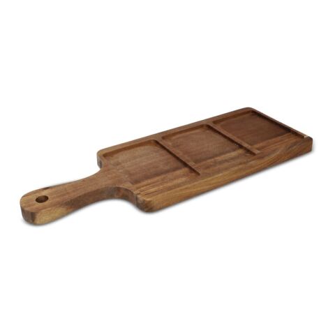 InSideOut Tabla de madera para servir con 3 cuencos de cerámica Ecru | sin montaje de publicidad | no disponible | no disponible