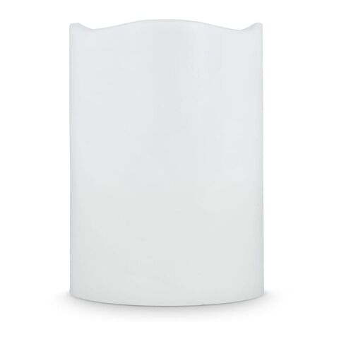 Juego de 3 velas de cera LED Koselys (funcionan con pilas) Crema