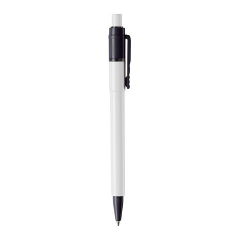 Bolígrafo Baron Colour opaco Blanco-Negro