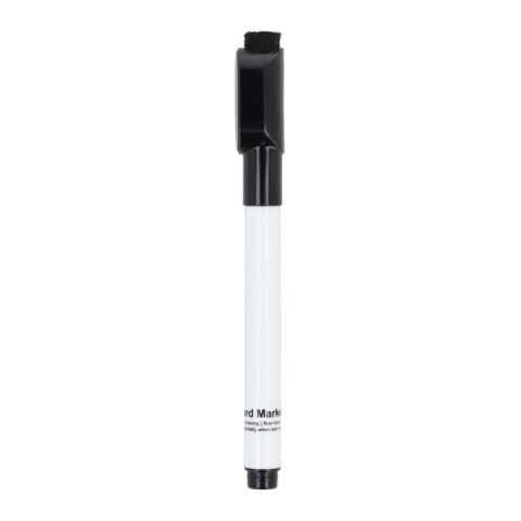 Rotulador para pizarra blanca con imán y limpiador Negro