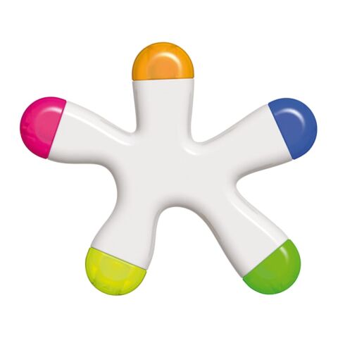 Marcador Estrella Arco iris | Tampografía 1 color | Cara 2 | 30 mm x 10 mm | no disponible