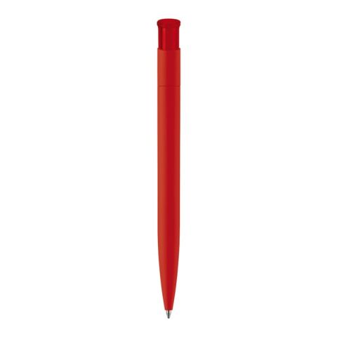 Bolígrafo Avalon toque suave Rojo / Blanco | Tampografía 1 color | on the clip | 35 mm x 8 mm | no disponible