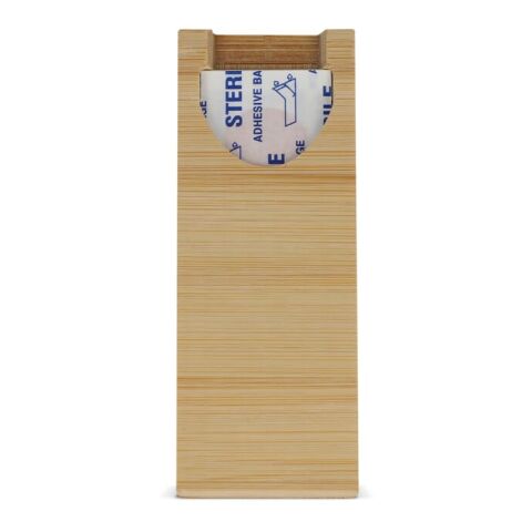 Vendajes en caja de bambú Natural | sin montaje de publicidad | no disponible | no disponible | no disponible