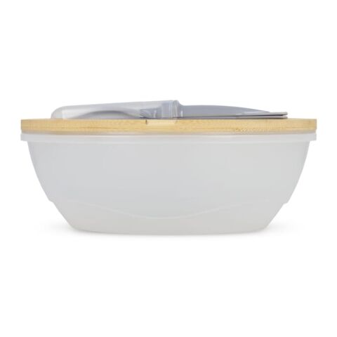 Lonchera R-PP y bambú con cubiertos - 1L Gris | sin montaje de publicidad | no disponible | no disponible | no disponible