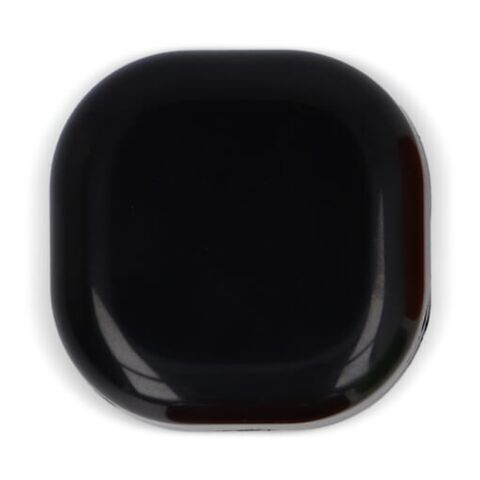 Bálsamo labial cúbico ABS reciclado Negro intenso | sin montaje de publicidad | no disponible | no disponible