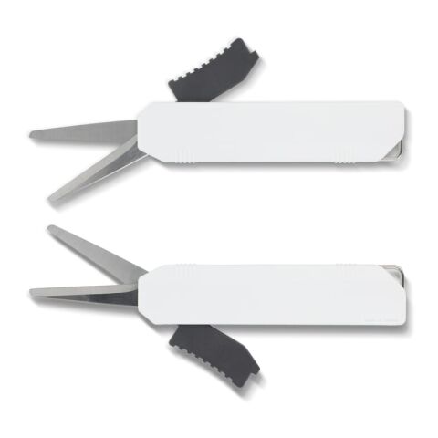 Tijeras plegables de viaje Blanco | sin montaje de publicidad | no disponible | no disponible