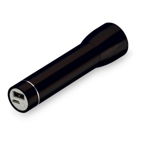 Powerbank Flashlight 2200mAh negro | sin montaje de publicidad | no disponible | no disponible | no disponible