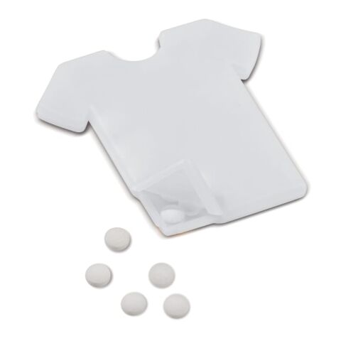Dispensador de caramelos forma camiseta Blanco | sin montaje de publicidad | no disponible | no disponible | no disponible
