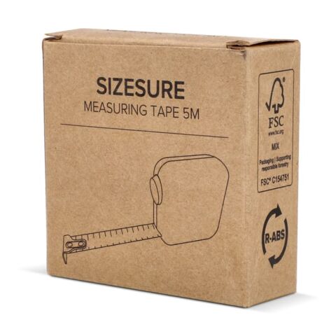SizeSure measuring tape 5M Gris pizarra | sin montaje de publicidad | no disponible | no disponible