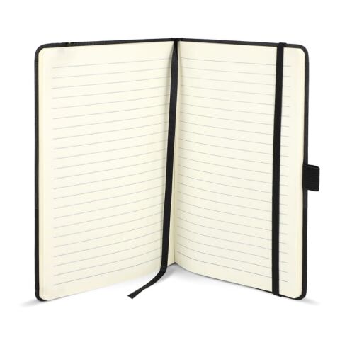 Cuaderno Piel Termo A5 Negro | sin montaje de publicidad | no disponible | no disponible