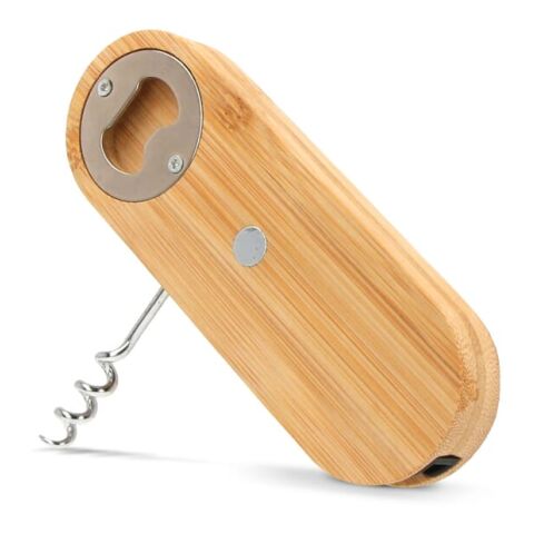 Abridor de botellas de bambú multifuncional Natural | sin montaje de publicidad | no disponible | no disponible | no disponible