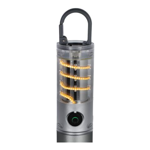 Linterna multifunción materiales reciclados Plateado | sin montaje de publicidad | no disponible | no disponible