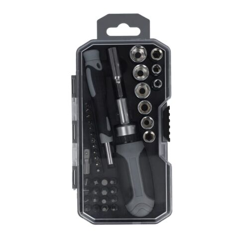 Juego de 41 herramientas Gris | sin montaje de publicidad | no disponible | no disponible