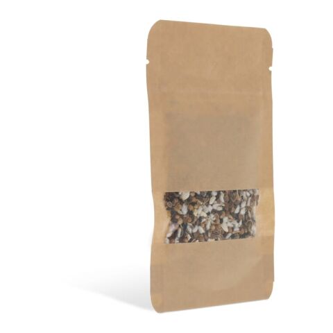 Bolsas de semillas de flores secas de 4 gramos Marrón | sin montaje de publicidad | no disponible | no disponible | no disponible