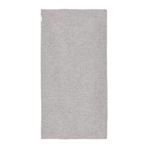 Toalla de secado rápido R-PET 50x100cm sublimación Blanco-Gris | sin montaje de publicidad | no disponible | no disponible