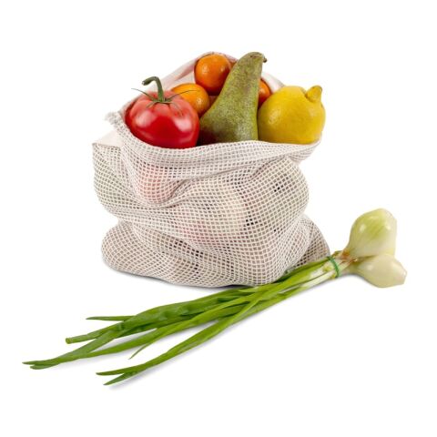 Bolsa de comida reutilizable de algodón OEKO-TEX® 30x40cm Ecru | sin montaje de publicidad | no disponible | no disponible | no disponible