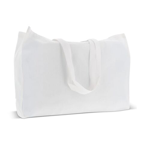 Bolsa de algodón reciclado con fuelle 140g/m² 49x14x37cm Blanco | sin montaje de publicidad | no disponible | no disponible | no disponible