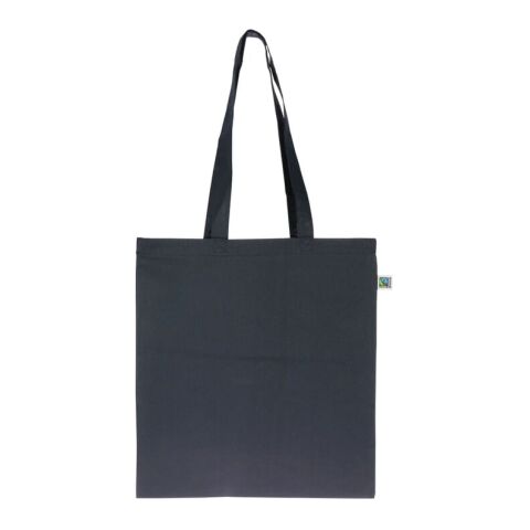 Bolsa Fairtrade larga 140g 38x42 Azúl oscuro