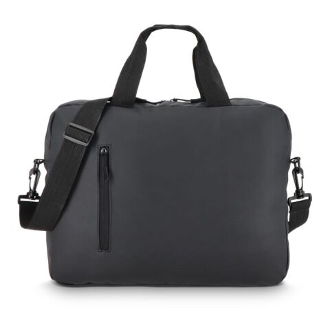 Bolso mensajero para portátil PU SoMa 28 x 38 x 5 cm Negro | sin montaje de publicidad | no disponible | no disponible