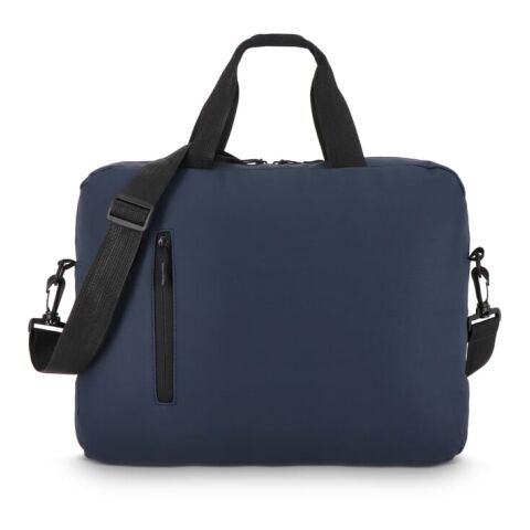 Bolso mensajero para portátil PU SoMa 28 x 38 x 5 cm Azúl oscuro | sin montaje de publicidad | no disponible | no disponible
