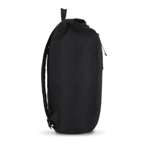Mochila para bicicleta R-PET 600D Rolltop 20L Negro | sin montaje de publicidad | no disponible | no disponible