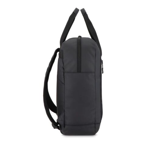 Mochila de R-PET 600D con revestimiento de PU, 27,5 x 12 x 37,5 cm, 12 litros Negro | sin montaje de publicidad | no disponible | no disponible