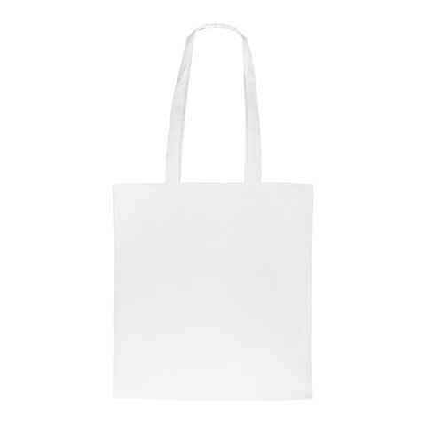 Bolsa algodón orgánico color largo 140g/m² 38x42 cm Blanco | sin montaje de publicidad | no disponible | no disponible