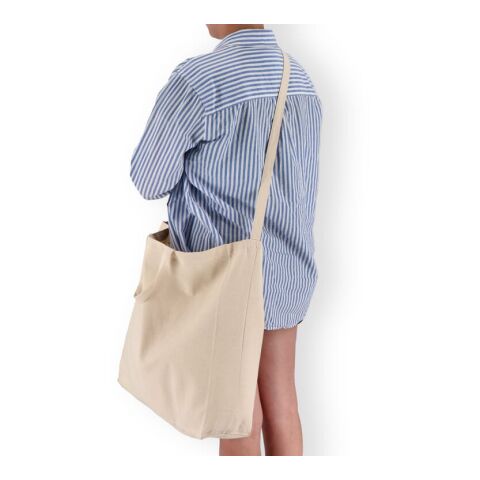 Bolsa de algodón OEKO-TEX® 40 x 13 x 44 cm 220 g/m². Ecru | sin montaje de publicidad | no disponible | no disponible