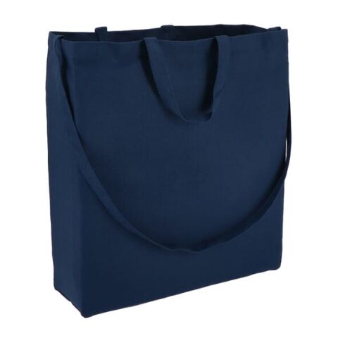 Toteväska i bomull OEKO-TEX® 40 x 13 x 44 cm 220 g/m² Azúl oscuro | sin montaje de publicidad | no disponible | no disponible