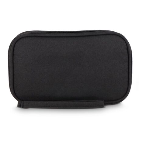 Bolsa organizadora Kora de rPET 300D Negro intenso | sin montaje de publicidad | no disponible | no disponible