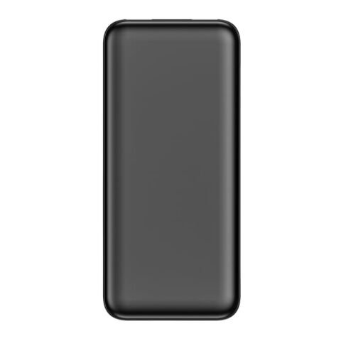 Batería externa Nolu con pantalla LED de 10 000 mAh Negro | Impresión Digital | parte superior | 55 mm x 100 mm