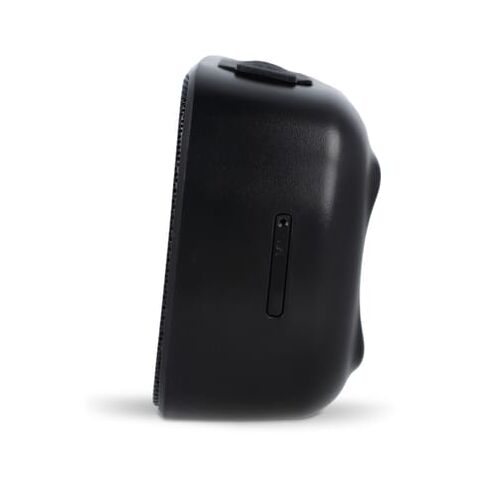 Altavoz Bluetooth resistente al agua Tone, tamaño mediano, 5 W, R-ABS Negro | Tampografía 1 color | lado derecho | 20 mm x 30 mm