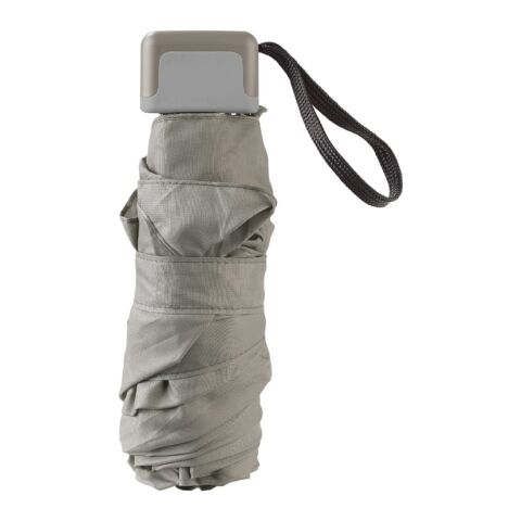 Paraguas ultra ligero de 21” con funda Gris pardo | sin montaje de publicidad | no disponible | no disponible | no disponible