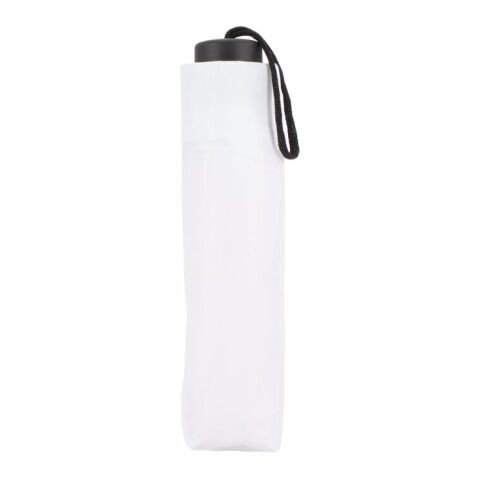 Congo 190T Pongee 21" Paraguas plegable Blanco | sin montaje de publicidad | no disponible | no disponible