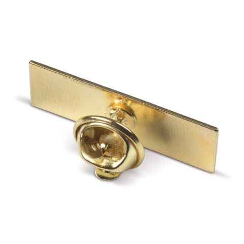 Pin de metal 30x10mm Oro | sin montaje de publicidad | no disponible | no disponible | no disponible