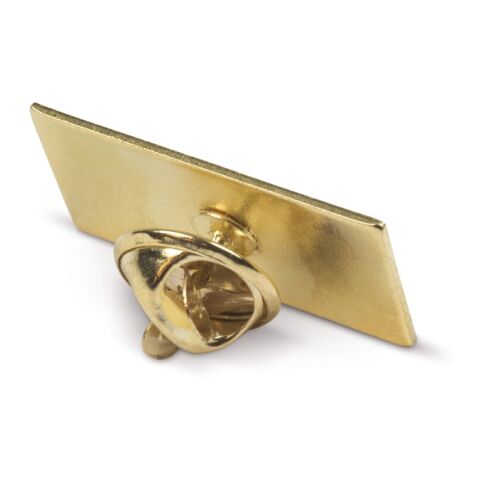 Pin de metal 26x14mm Oro | sin montaje de publicidad | no disponible | no disponible | no disponible