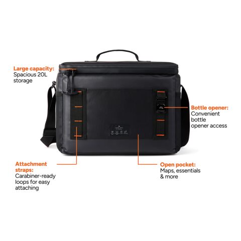 Bolsa térmica impermeable Nordic Drift Storm RCS 20L negro | sin montaje de publicidad | no disponible | no disponible