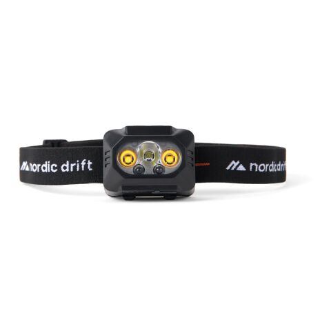 Linterna frontal doble batería Nordic Drift Everest negro