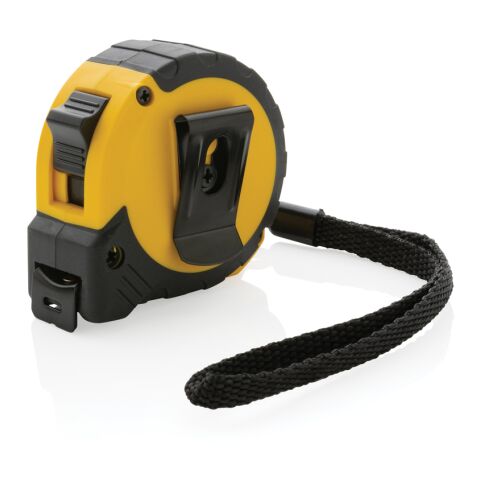 Flexómetro RCS de plástico reciclado 3M/16 mm con stop amarillo-negro | sin montaje de publicidad | no disponible | no disponible