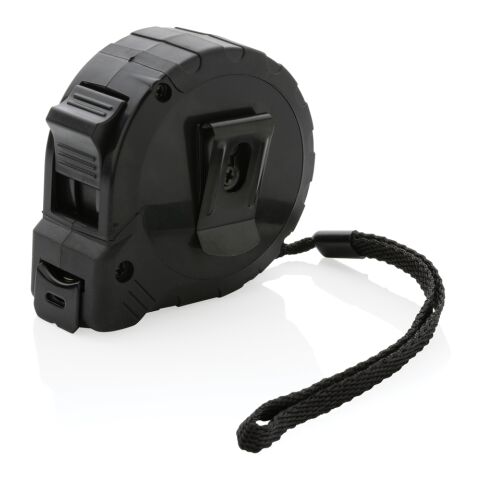 Flexómetro de plástico reciclado RCS 5M/19 mm con stop negro | sin montaje de publicidad | no disponible | no disponible