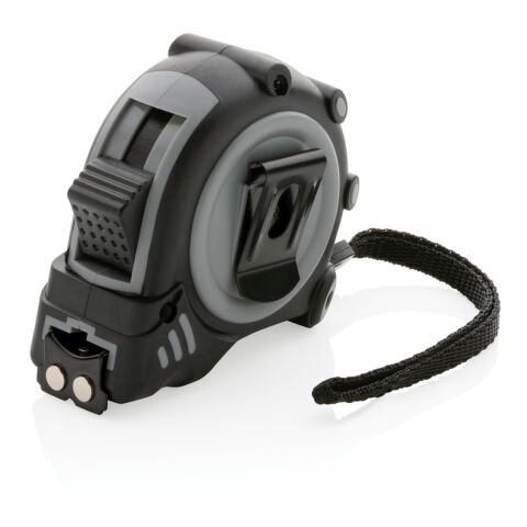 Flexómetro RCS de plástico reciclado Grip 5M/19mm gris-negro | sin montaje de publicidad | no disponible | no disponible