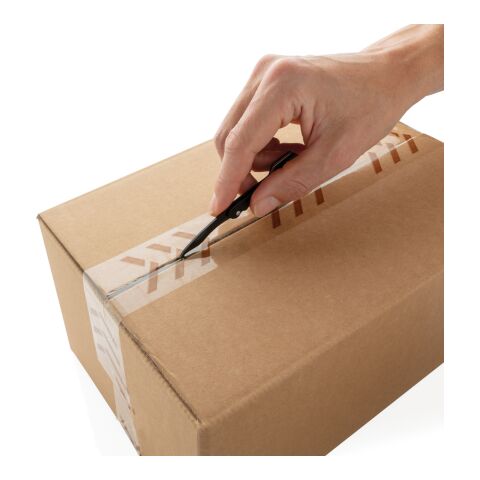 Cutter para cajas negro | sin montaje de publicidad | no disponible | no disponible