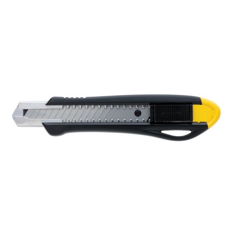 Cuchillo profesional de plástico reciclado RCS recargable amarillo | sin montaje de publicidad | no disponible | no disponible
