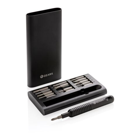 Set de destornilladores de precisión Gear X 31 en 1 negro | sin montaje de publicidad | no disponible | no disponible