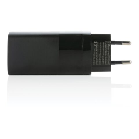 Cargador de pared USB de 3 puertos Philips de 65 W ultra ráp negro | sin montaje de publicidad | no disponible | no disponible