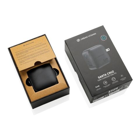Cargador GAN Urban Vitamin Santa Cruz RCS rplastc 70W negro | sin montaje de publicidad | no disponible | no disponible
