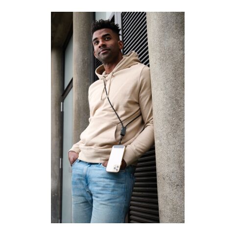 Cable Terra de carga dual RCS PET reciclado gris-negro | sin montaje de publicidad | no disponible | no disponible