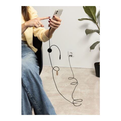 Cable Terra 4 en 1 PET reciclado 3 metros gris | sin montaje de publicidad | no disponible | no disponible