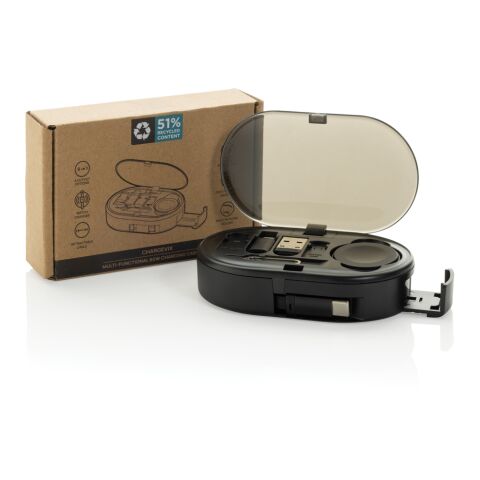 Kit de carga multifuncional 60W Chargevix RCS rplastic negro | sin montaje de publicidad | no disponible | no disponible