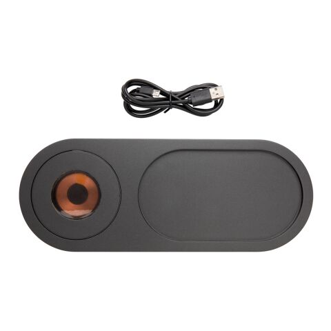 Bandeja de carga inalámbrica 10W Encore negro | sin montaje de publicidad | no disponible | no disponible